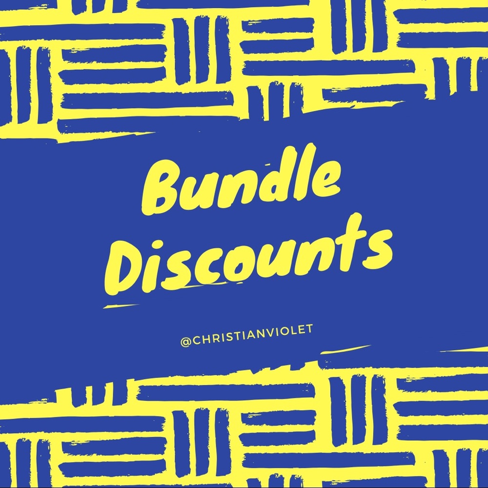 Bundle Your Purchases and Save $$$